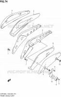 FRAME HANDGREEP voor Suzuki INTRUDER 1800 2011