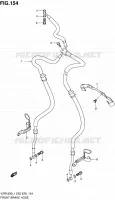 FRONT REMSLANG voor Suzuki INTRUDER 1800 2011