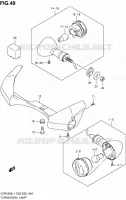 INDICATOREN (VZR1800L1 E28) voor Suzuki INTRUDER 1800 2011