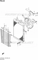 RADIATOR voor Suzuki INTRUDER 1800 2011