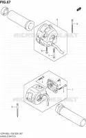 SCHAKELAARS (VZR1800L1 E28) voor Suzuki INTRUDER 1800 2011
