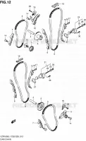 TIMING voor Suzuki INTRUDER 1800 2011