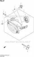 KOPLAMP voor Suzuki INTRUDER 1800 2012