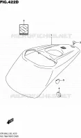 FUEL TANK VOORKLEP (VZR1800BZL5 E02) voor Suzuki INTRUDER 1800 2015