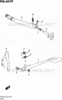 STAND (VZR1800BZUFL5 E19) voor Suzuki INTRUDER 1800 2015