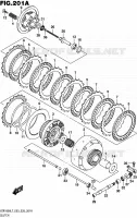 KOPPELING (VZR1800L7 E28) voor Suzuki BOULEVARD 1800 2017