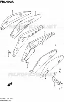 FRAME HANDGREEP (VZR1800L7 E99) voor Suzuki BOULEVARD 1800 2017