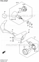 INDICATOREN (VZR1800UFL6 E19) voor Suzuki INTRUDER 1800 2016