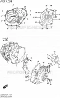 CASING MOTOR/TRANSMISSIE 650 suzuki-motorfietsen V-STROM 2017 13033006