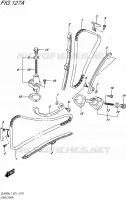 TIMING MOTOR/TRANSMISSIE 650 suzuki-motorfietsen V-STROM 2017 13033010