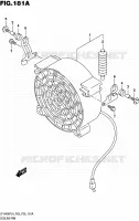 KOELVENTILATOR voor Suzuki KINGQUAD 400 2019