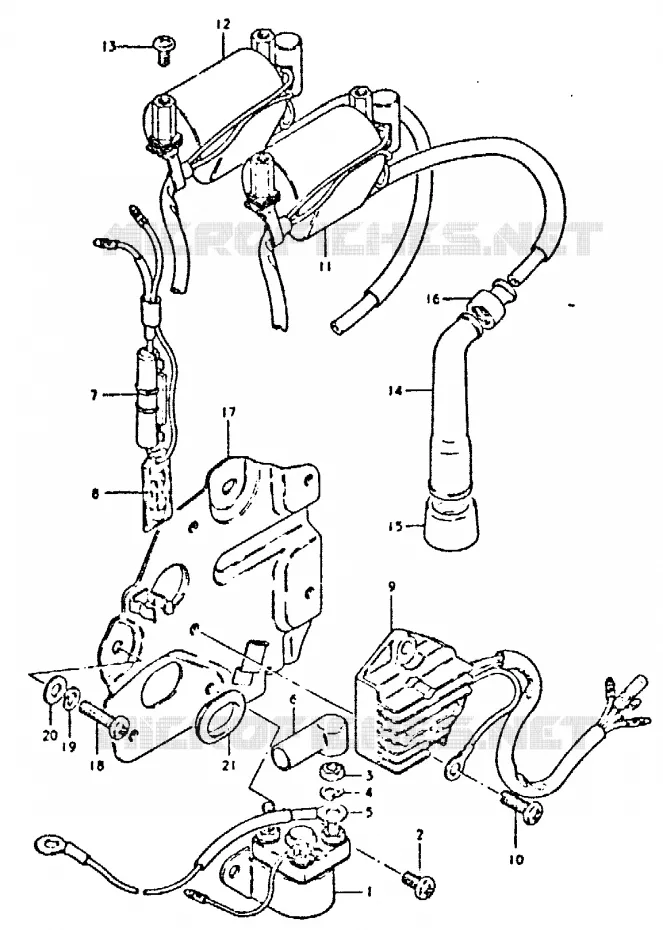 ELEKTRISCH Suzuki MOTO 400 GSX 1981  GSX400SX(T/X)