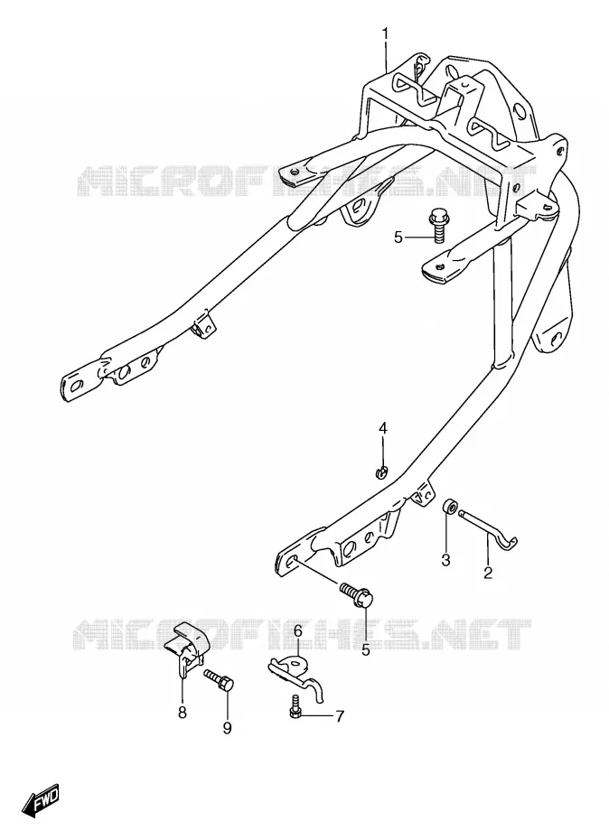 HANDGRIPS - LEVERS Suzuki MOTO 750 GSX-F 1992  GSX750FN(E2)