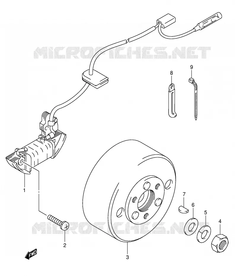 ONTSTEKING Suzuki MOTO 50 JR 2006  JR50K6(P3/P28)
