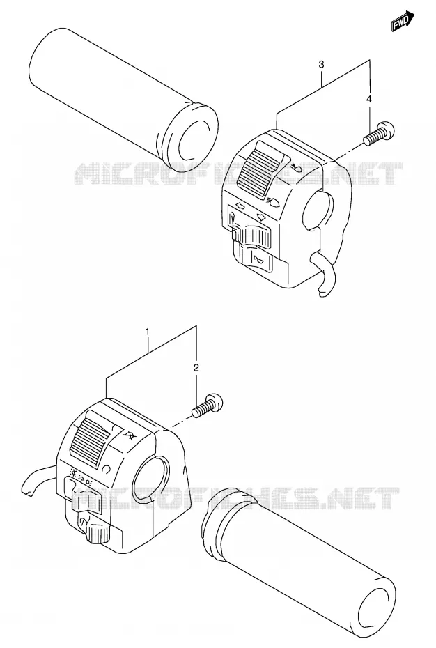 SCHAKELAARS (MODELE T/V/W/X/Y/K1/K2/K3) Suzuki MOTO 650 BOULEVARD 2002  LS650PK2(E3/E28)