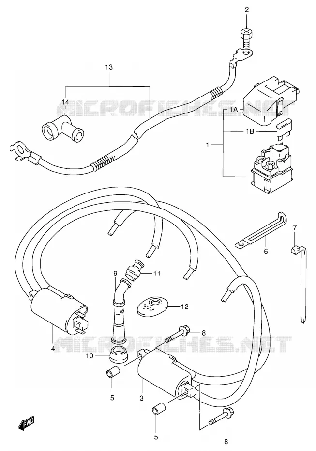 ELEKTRISCH Suzuki MOTO 600 GSX-F 2000  GSX600FUY(E2)