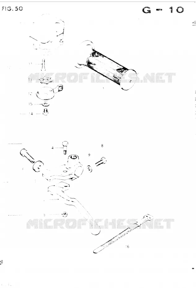 LINKER HANDGREEP Suzuki MOTO 400 GSX 1986  GSX400EG(E2)