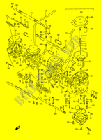 CARBURATOR (VOIR NOTE) voor Suzuki GSX-F 600 1993