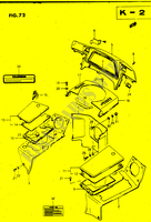 INNER KUIP (MODELE G/H/GV1400GDJ) voor Suzuki CAVALCADE 1400 1987