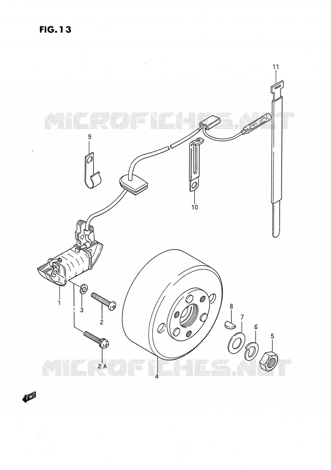 ONTSTEKING Suzuki MOTO 50 JR 1995  JR50S(P3)