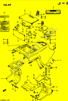 BOVENSTE KUIP (MODELE G/H) voor Suzuki CAVALCADE 1400 1986