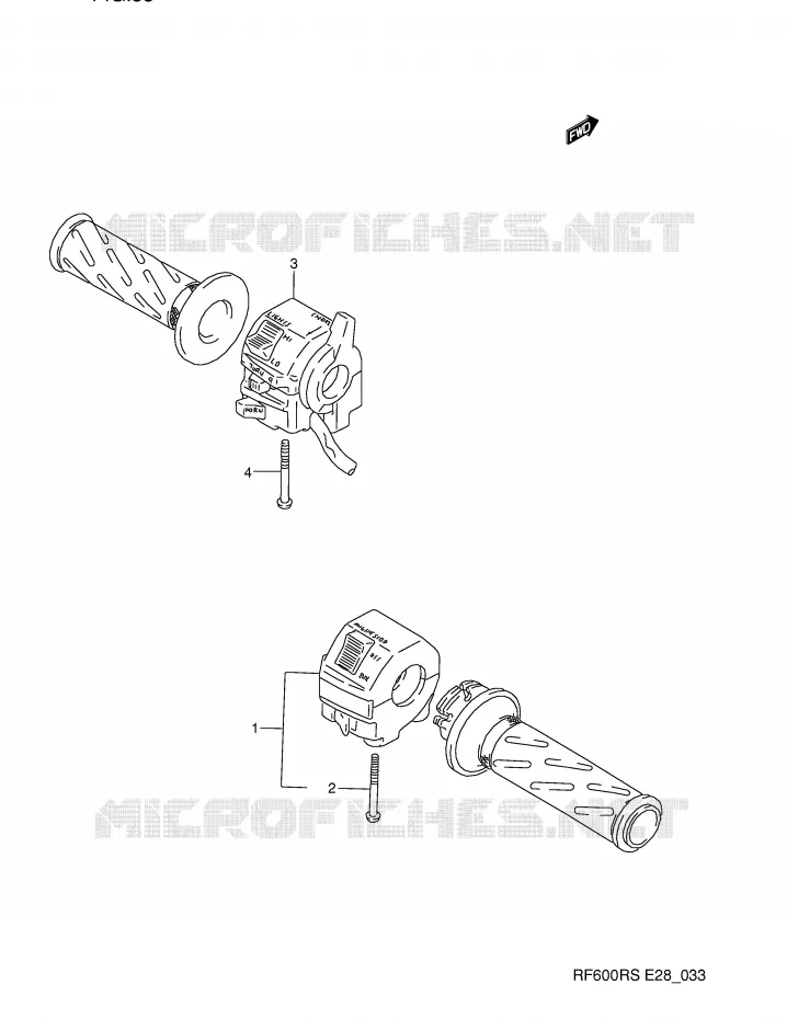 SCHAKELAARS Suzuki MOTO 600 RF 1995  RF600RS(E28)