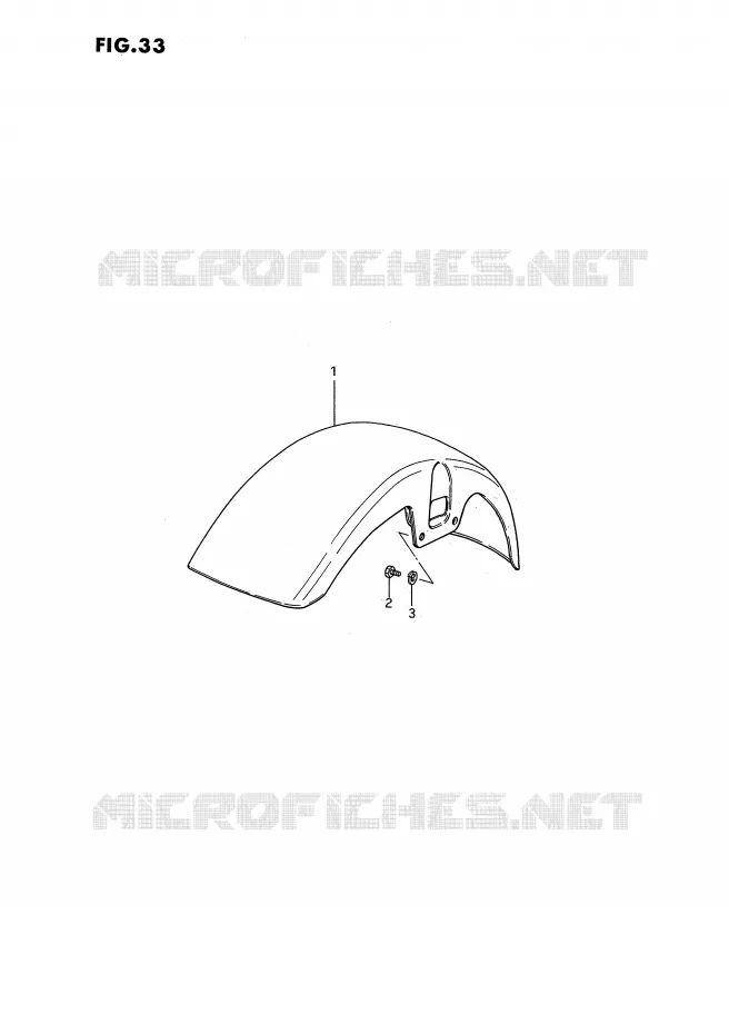 SPATBORD Suzuki MOTO 50 PV 1983  PV50D(E15)