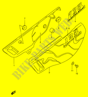 ACHTER KUIP  (MODELE Y) voor Suzuki DF 125 2000