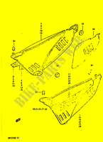 KUIP (MODEL D:E2, E4, E15, E17, E18, E21, E25, E26) voor Suzuki DR 125 1983