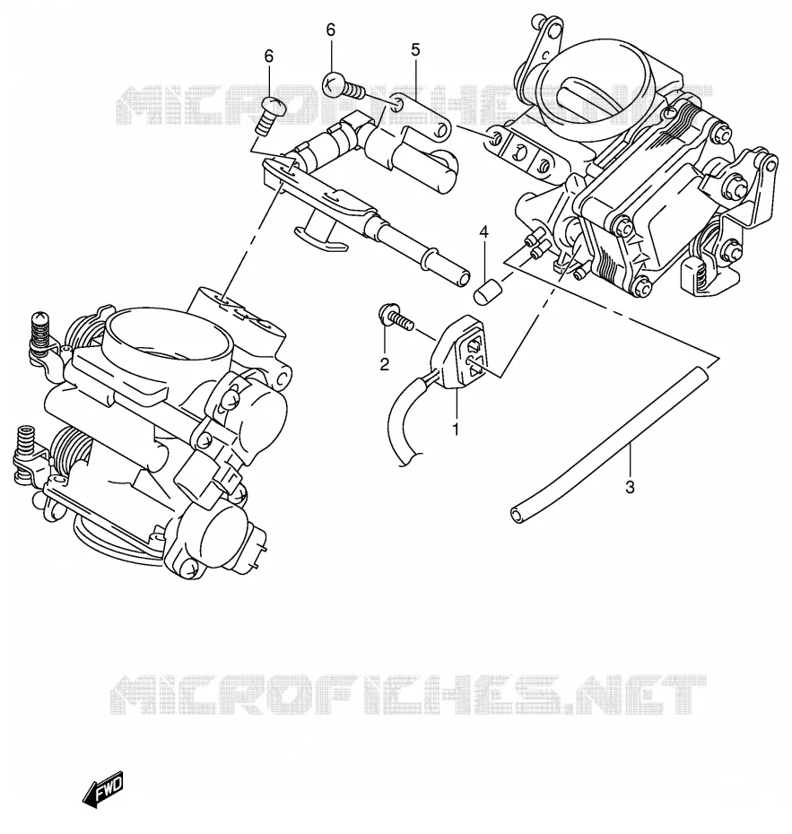 BRANDSTOFSLANG Suzuki MOTO 1000 V-STROM 2004  DL1000K4(E2)