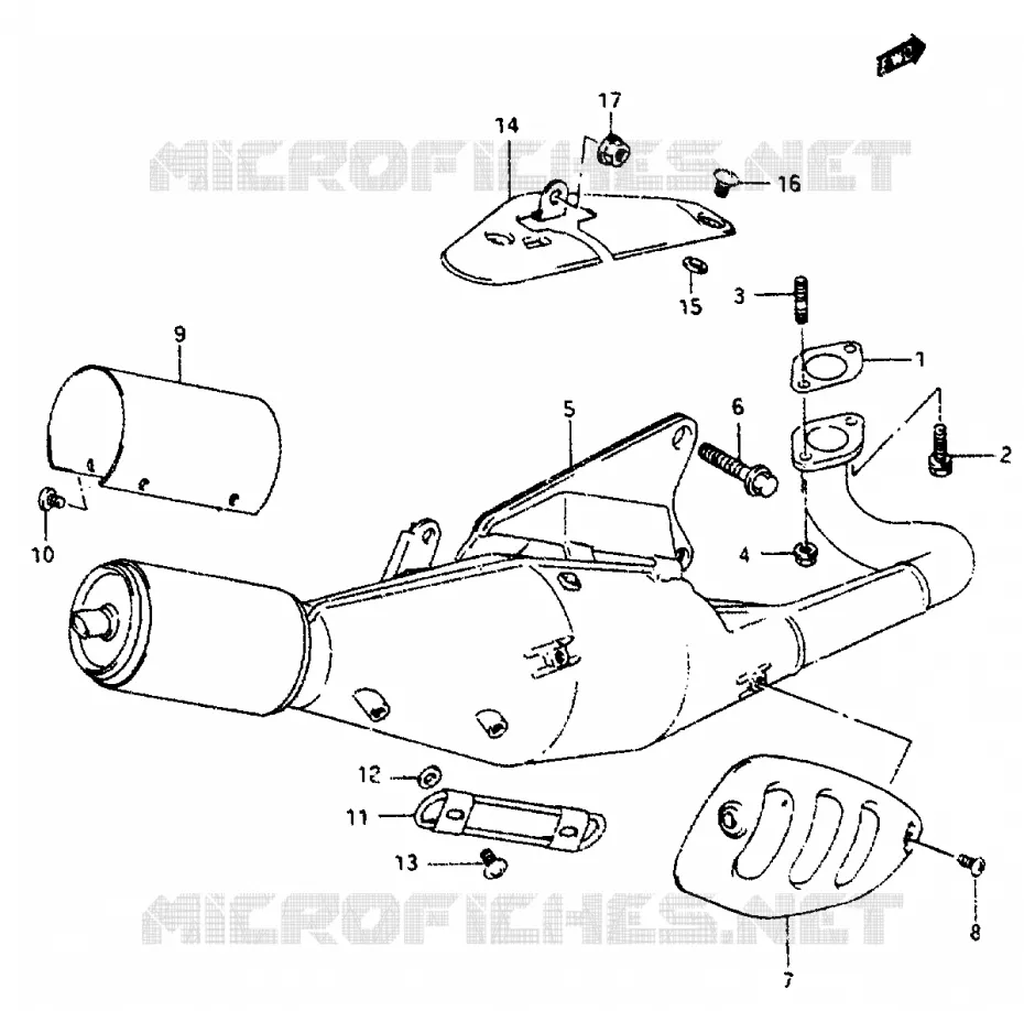 GELUIDDEMPER Suzuki SCOOTER 50 AP 1996  AP50T(R/S/T)