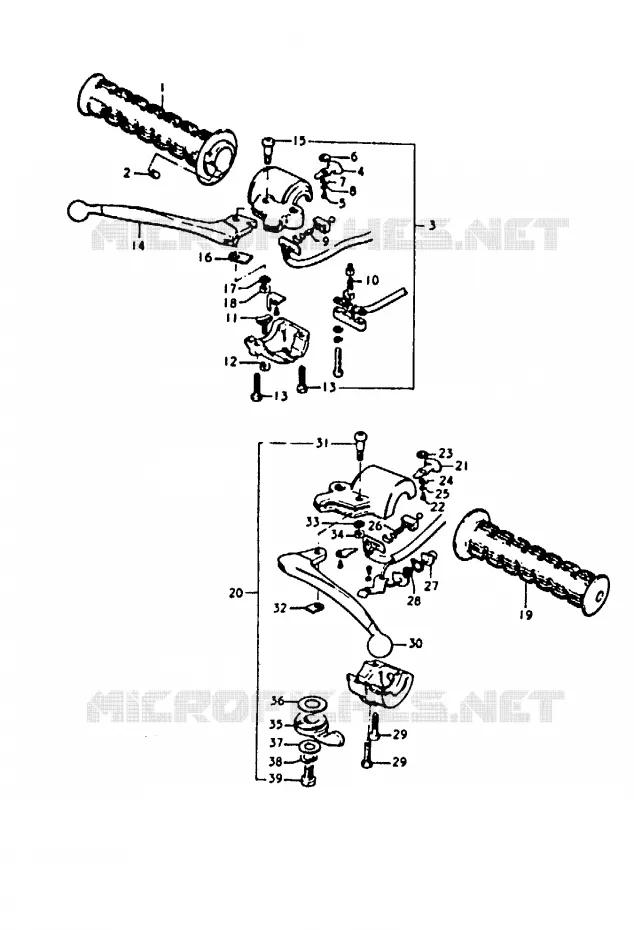 SCHAKELAARS Suzuki MOTO 100 A100 1992  A100N(K/L/M/N/4)