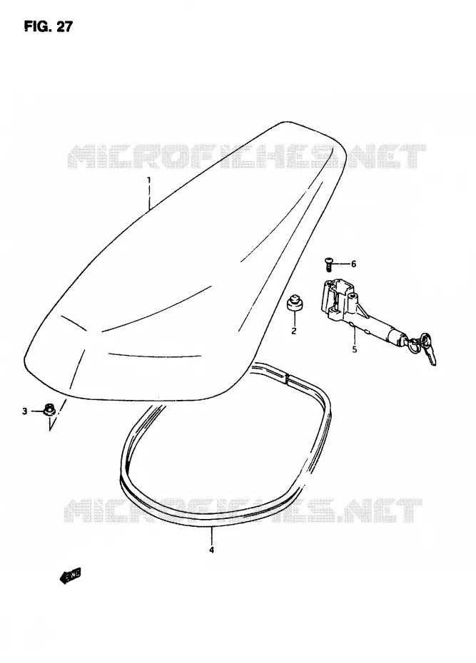 SEAT Suzuki SCOOTER 50 AP 2007  AP507(T/7/V)