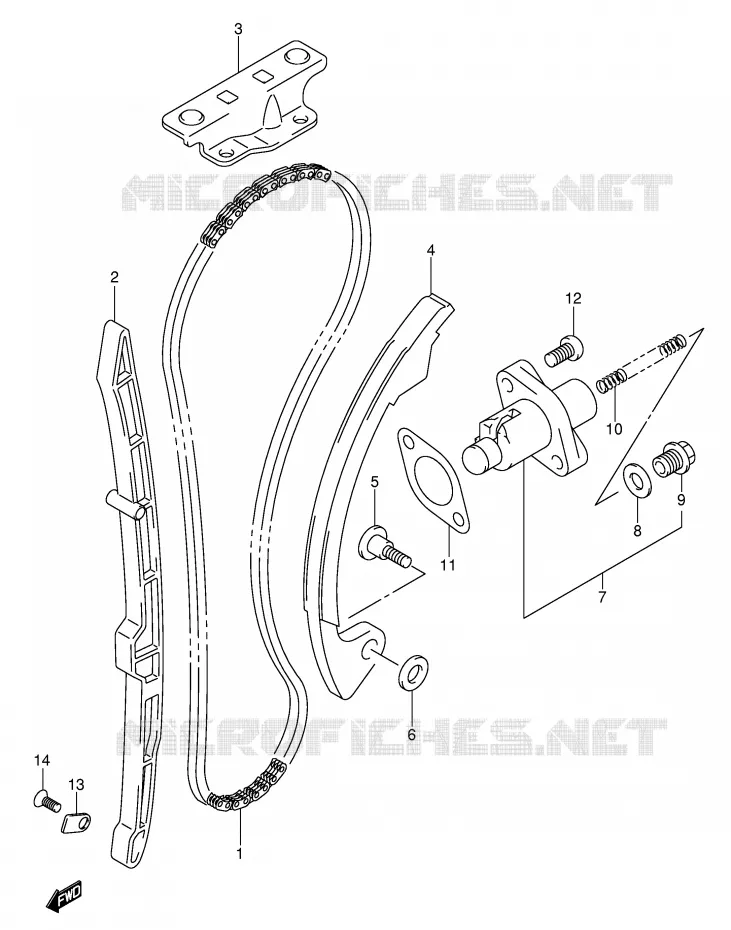 TIMING (MODELE K3/K4) Suzuki MOTO 400 DR-Z 2000  DR-Z400SY(E2)