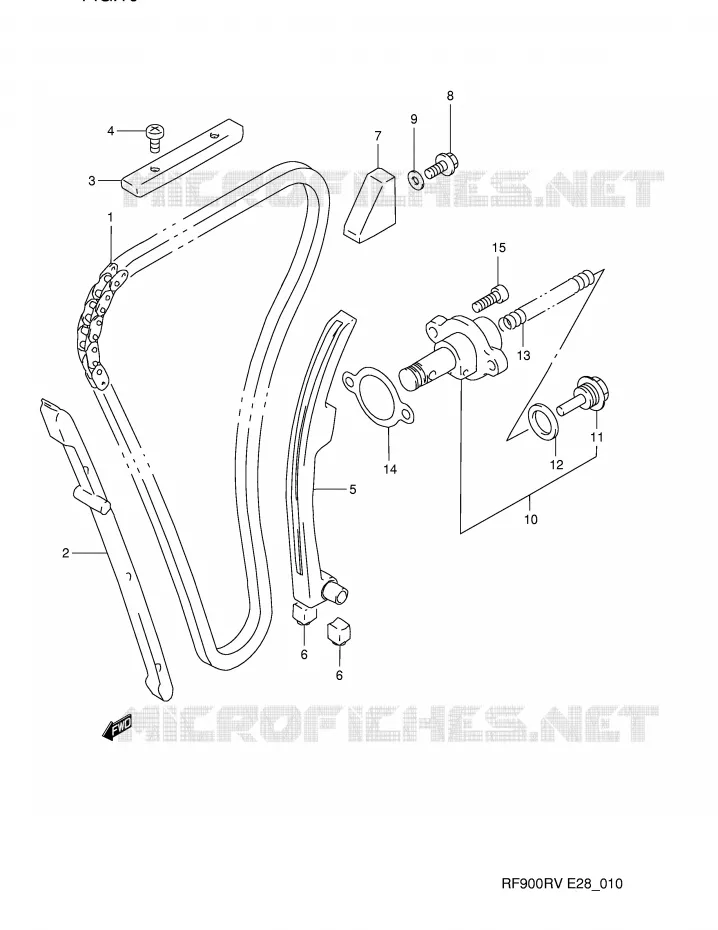 TIMING Suzuki MOTO 900 RF 1995  RF900RZS(E28)