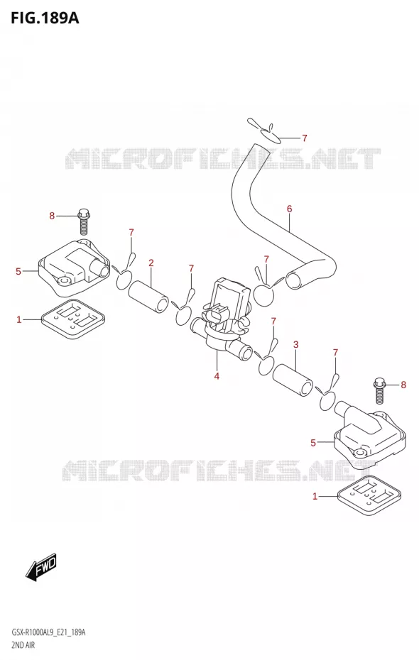 ANTI VERVUILINGS SYSTEM Suzuki MOTO 1000 GSX-R 2019  GSX-R1000A L9 (E21)