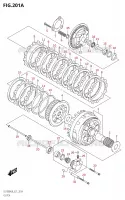 KOPPELING MOTOR/TRANSMISSIE 1000 suzuki-motorfietsen V-STROM 2018 2002000072