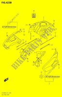 FUEL TANK COVER (DL1000A:L9:E21) voor Suzuki V-STROM 1000 2019