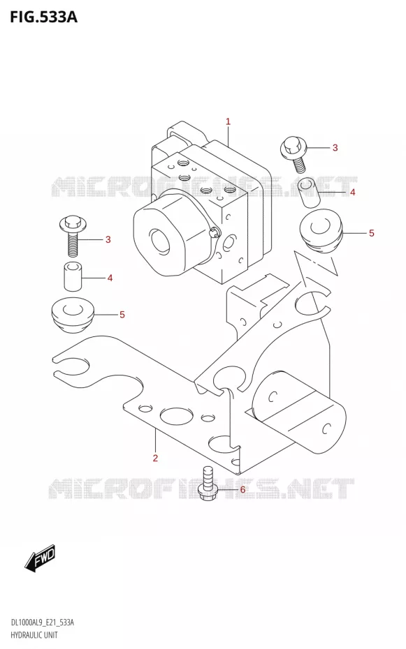 ABS Suzuki MOTO 1000 V-STROM 2019  DL1000A L9 (E21)