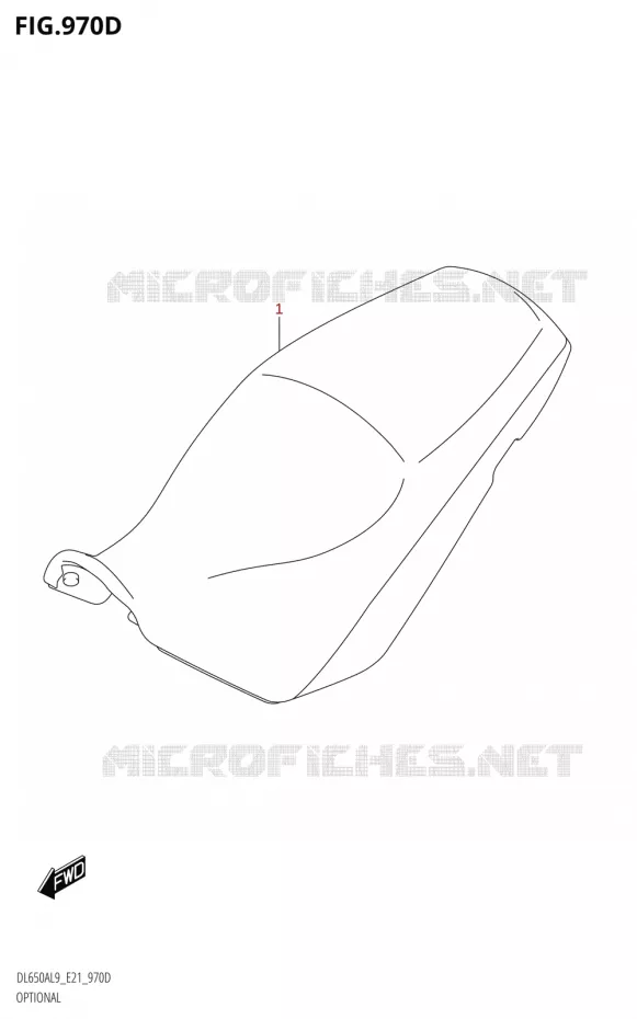 OPTIESEL (HIGH SEAT) Suzuki MOTO 650 V-STROM 2019  DL650A L9 (E21)