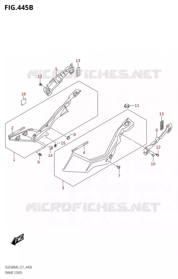 ACHTER KUIP Suzuki MOTO 650 V-STROM 2020  DL650A M0 (E21)
