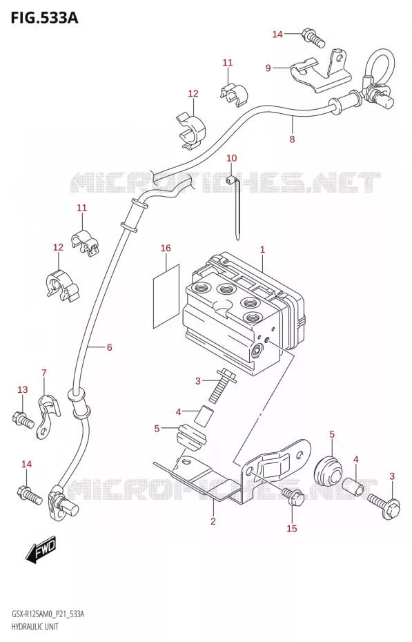 ABS Suzuki MOTO 125 GSX-R 2020  GSX-R125XA M0 (P21)