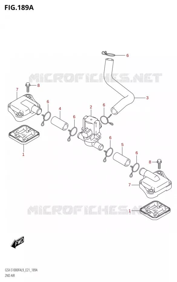 ANTI VERVUILINGS SYSTEM Suzuki MOTO 1000 GSX-S 2019  GSX-S1000FYA L9 (E21)