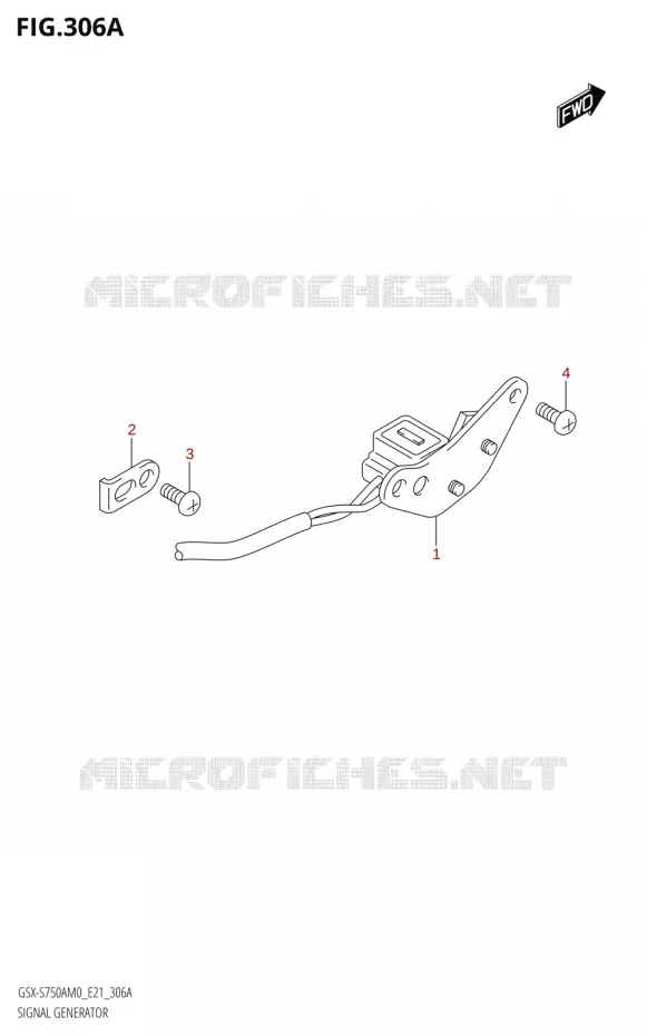 DYNAMO SENSOR Suzuki MOTO 750 GSX-S 2020  GSX-S750A M0 (E21)