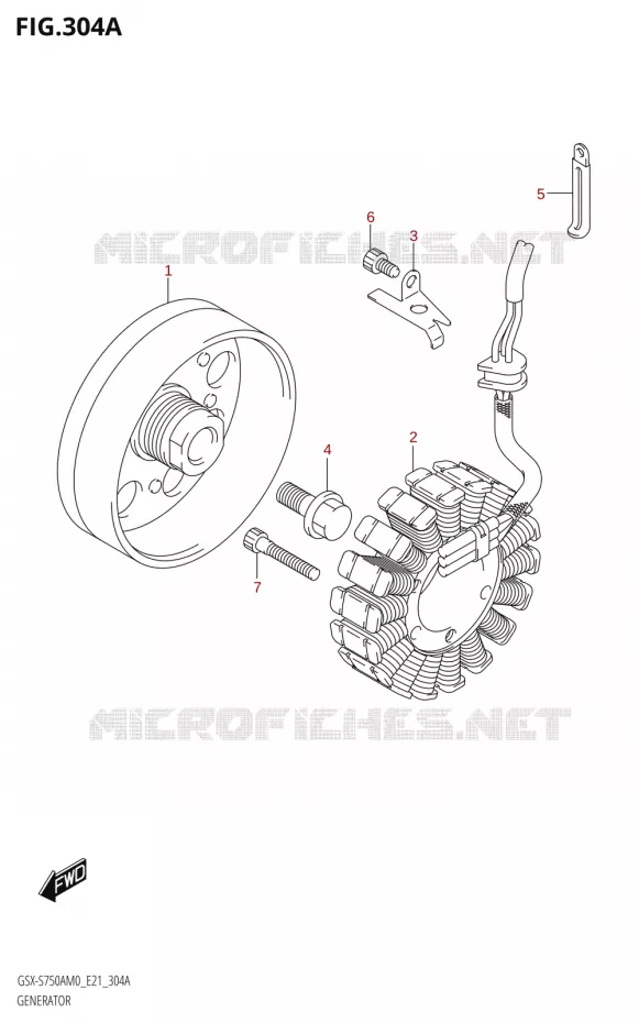 DYNAMO Suzuki MOTO 750 GSX-S 2020  GSX-S750A M0 (E21)