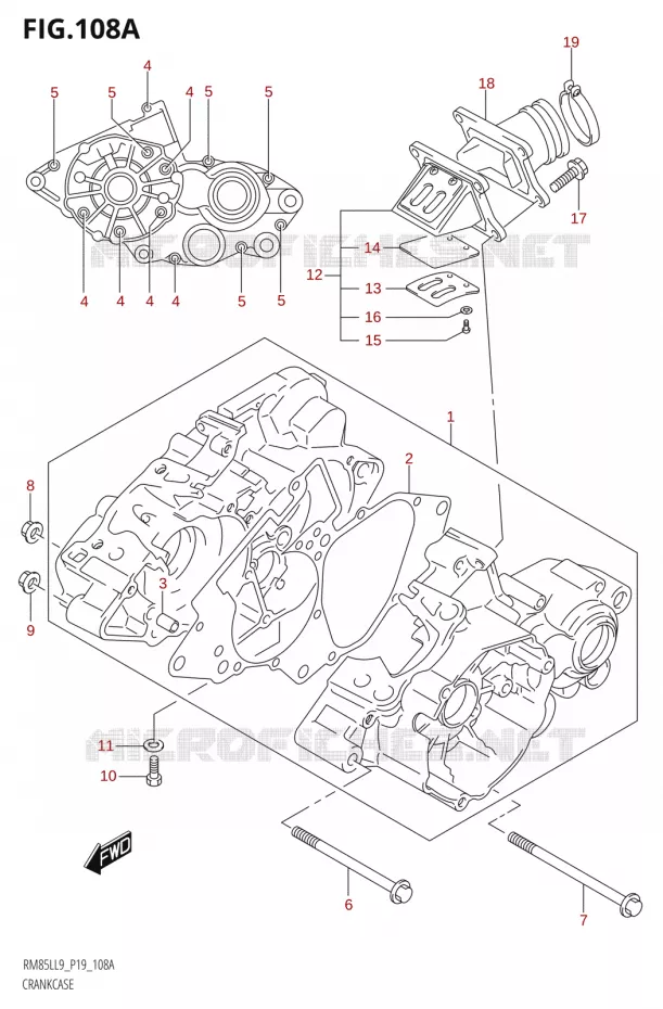 CASING Suzuki MOTO 85 RM 2019  RM85L L9 (P19)