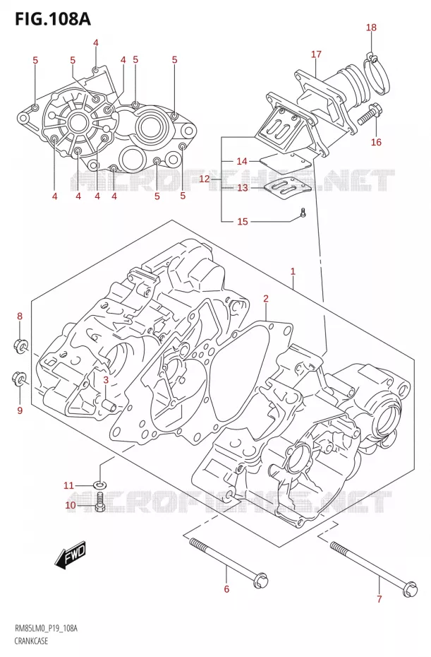 CASING Suzuki MOTO 85 RM 2020  RM85L M0 (P19)