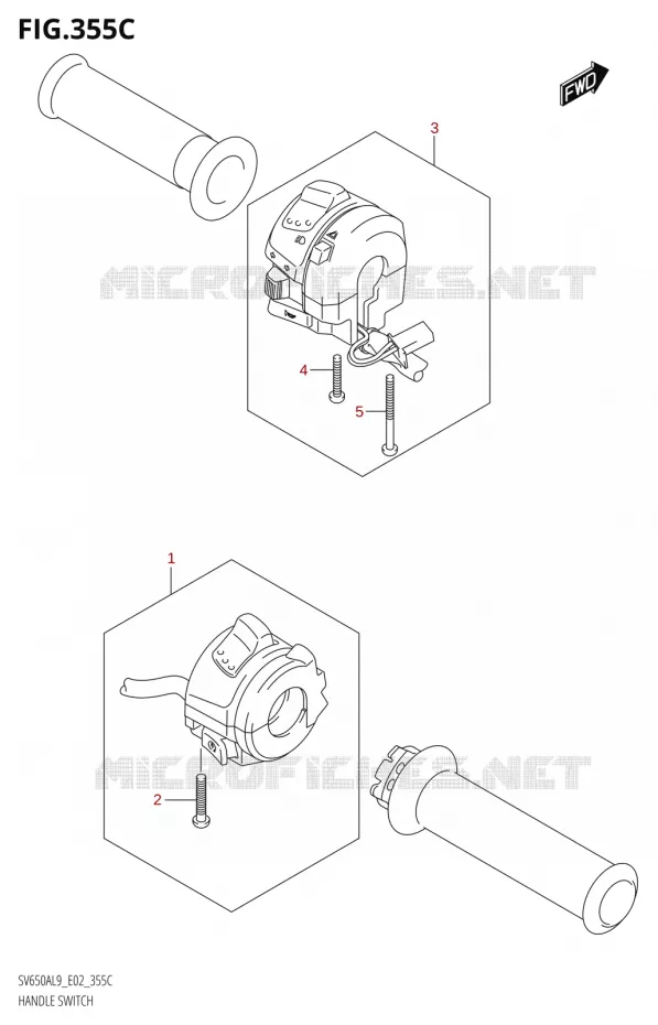 SCHAKELAARSUTATEUR (SV650XAL9 E02) Suzuki MOTO 650 SV 2019  SV650XA L9 (E02)