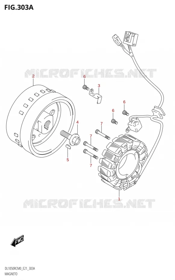 ONTSTEKING Suzuki MOTO 1050 V-STROM 2020  DL1050RC M0 (E21)