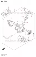 GASKLEPHUIS voor Suzuki KINGQUAD 750 2018